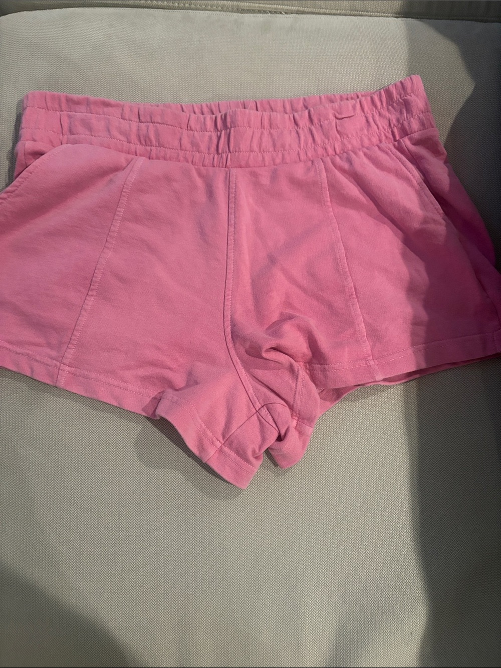 No Boundaries Pink Athletic Lounge Shorts